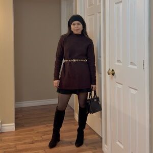 OLD NAVY Ribbed tunic sweater